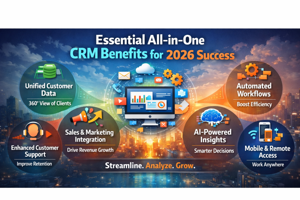 Essential All-in-One CRM Benefits